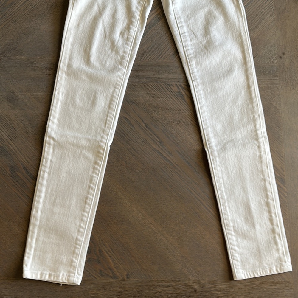 American Eagle outfitters white stretch jegging jeans size 00 - Picture 6 of 8